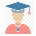 Estudiante de graduación  Icono