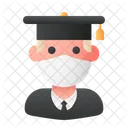 Estudiante Graduado Avatar Icono