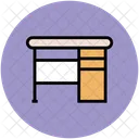 Estudio Mesa Computadora Icon