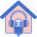 Estudio Em Casa No Ar Gravacao De Musica Ícone