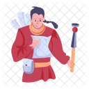Estudioso De Fantasia Personagem De Fantasia Personagem Ficticio Ícone