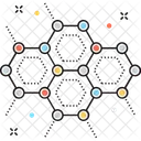 Estudo Grafeno Moleculas Ícone