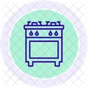 Estufa Cocina Cocina Icono