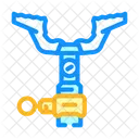 Estufa De Camping De Titanio Icono