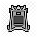 Estufa De Camping De Titanio Icono