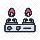Estufa De Gas Hornilla Horno Icono