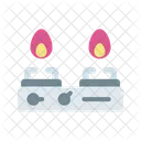 Estufa De Gas Hornilla Horno Icono