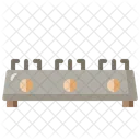 Estufa de gas  Icono