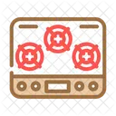 Estufa de gas  Icono