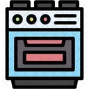 Estufa De Gas Estufa Horno Quemador Icono