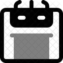 Estufa de gas  Icono