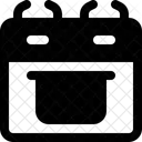 Estufa de gas  Icono