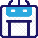 Estufa de gas  Icono