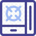 Estufa eléctrica  Icono