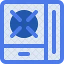 Estufa eléctrica  Icono
