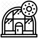 Luz solar da estufa  Ícone