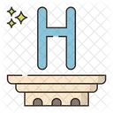 Eta Eta Letter Greek Letter Icon