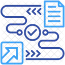 Étapes  Icône