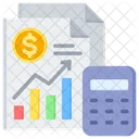 Etat Financier Analyse Financiere Icône