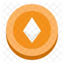 Ethereum Blockchain Descentralizado Ícone