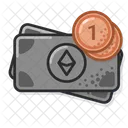 Moneda eth uno  Icono
