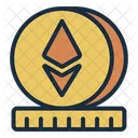 Eth Munze Krypto Symbol