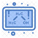 Ethanol-Formel  Symbol