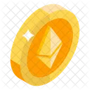 Ethereum Cryptocurrency Digital Money Icon