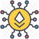 Blockchain Cryptocurrency Ethereum Icon