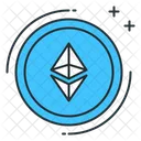 Ethereum Blockchain Altcoin Icon
