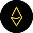 Ethereum Cryptocurrency Blockchain Icon