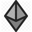 Ethereum Cryptocurrency Coin Icon