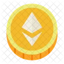 Ethereum Coin Currency Icon