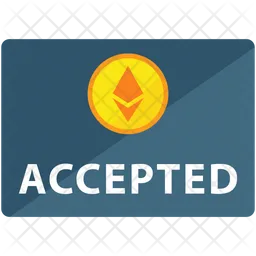 Ethereum Accepted  Icon