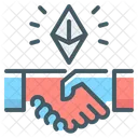 Ethereum Agreement  Icon