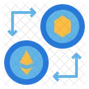 Ethereum-Austausch  Symbol