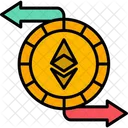 Ethereum-Austausch  Symbol