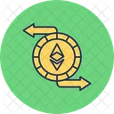 Ethereum-Austausch  Symbol