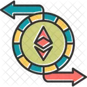 Ethereum-Austausch  Symbol