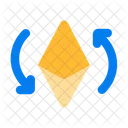 Ethereum-Austausch  Symbol