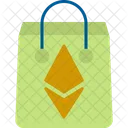 Ethereum Bag Bag Cryptocurrency Icône