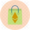 Ethereum Bag Bag Cryptocurrency Icon