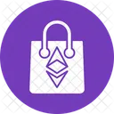 Ethereum Bag Bag Cryptocurrency Icon