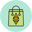 Ethereum Bag Bag Cryptocurrency Icon