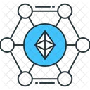 Ethereum Blockchain Ethereum Blockchain Icon