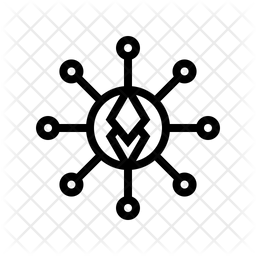 Ethereum Blockchain Icon Of Line Style Available In Svg Png Eps Ai Icon Fonts