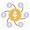 Ethereum Blockchain Plattform Symbol