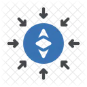 Ethereum Blockchain Crypto Icon
