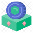 Ethereum Blockchain Cryptocurrency Based On Ethereum Icon