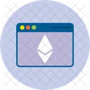 Ethereum Browser Browser Cryptocurrency Icon
